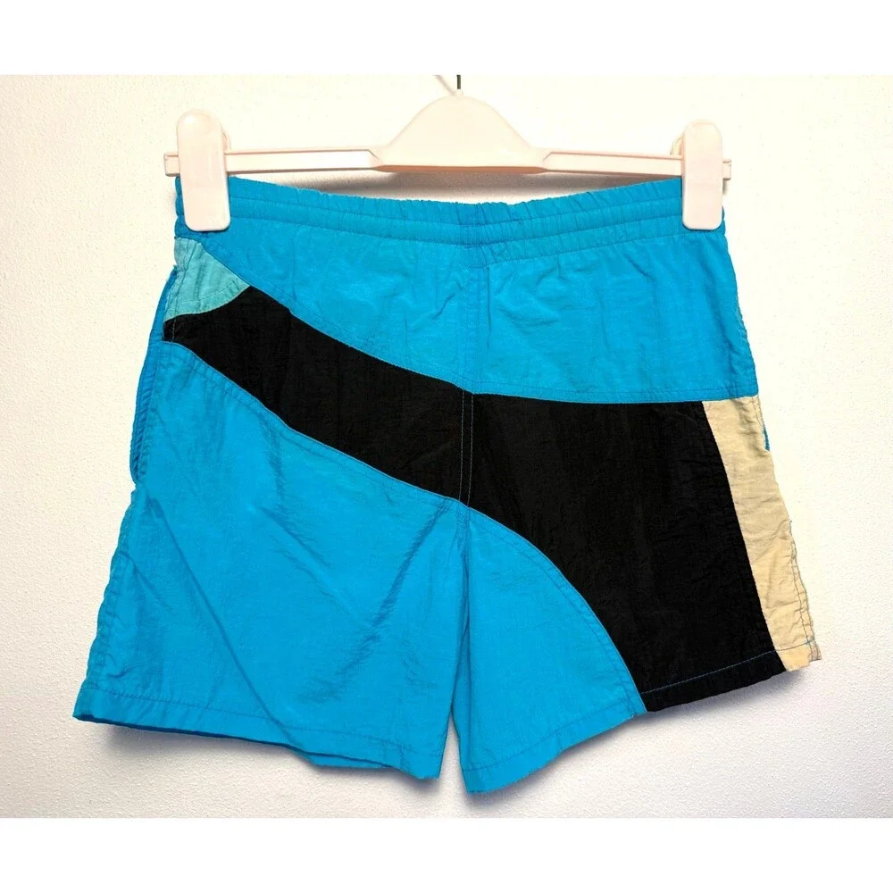 Vintage Retro Color Block Swim Trunks Vintage Retro Color Block Swim Trunks Boys